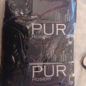 6 Pack Heather Gray Ladies Tights PUR Microfiber Winter Holiday New